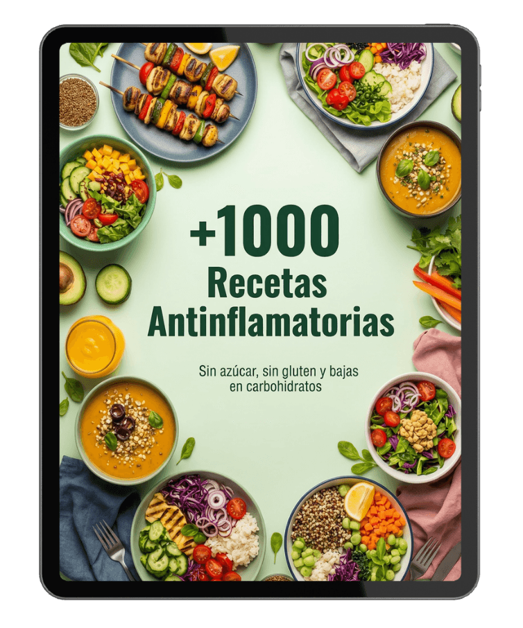 Recetario Antiinflamatorio +1000 Recetas