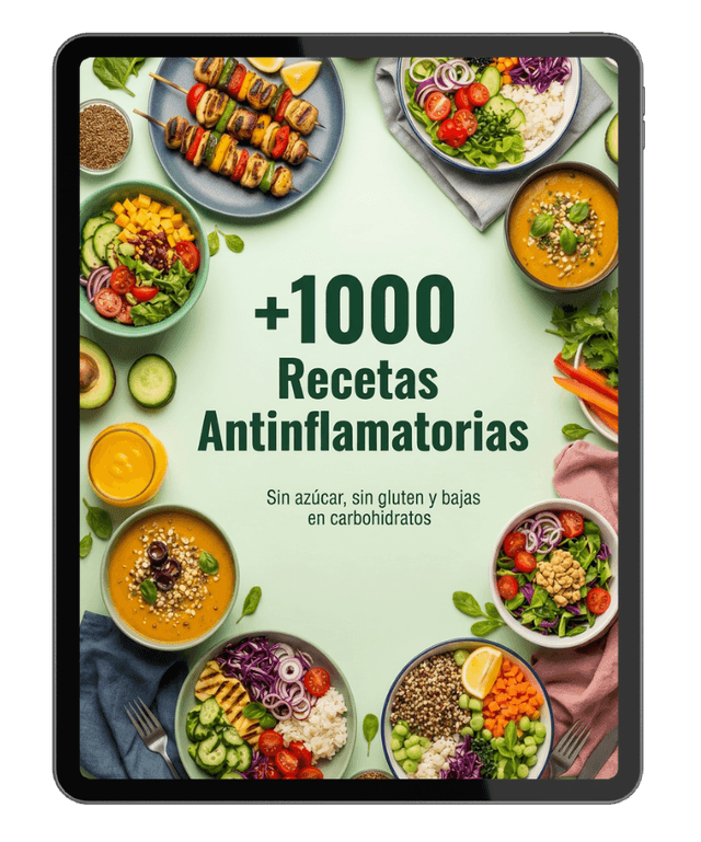 Recetario Antiinflamatorio +1000 Recetas