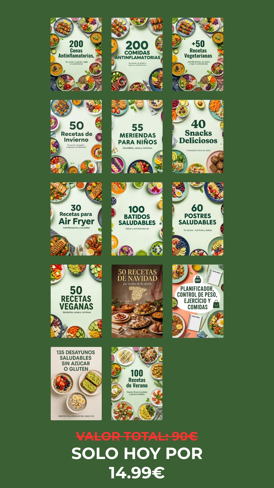 Lista de recetas
