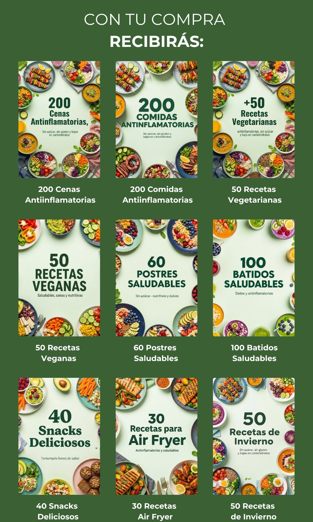 Más recetas del recetario